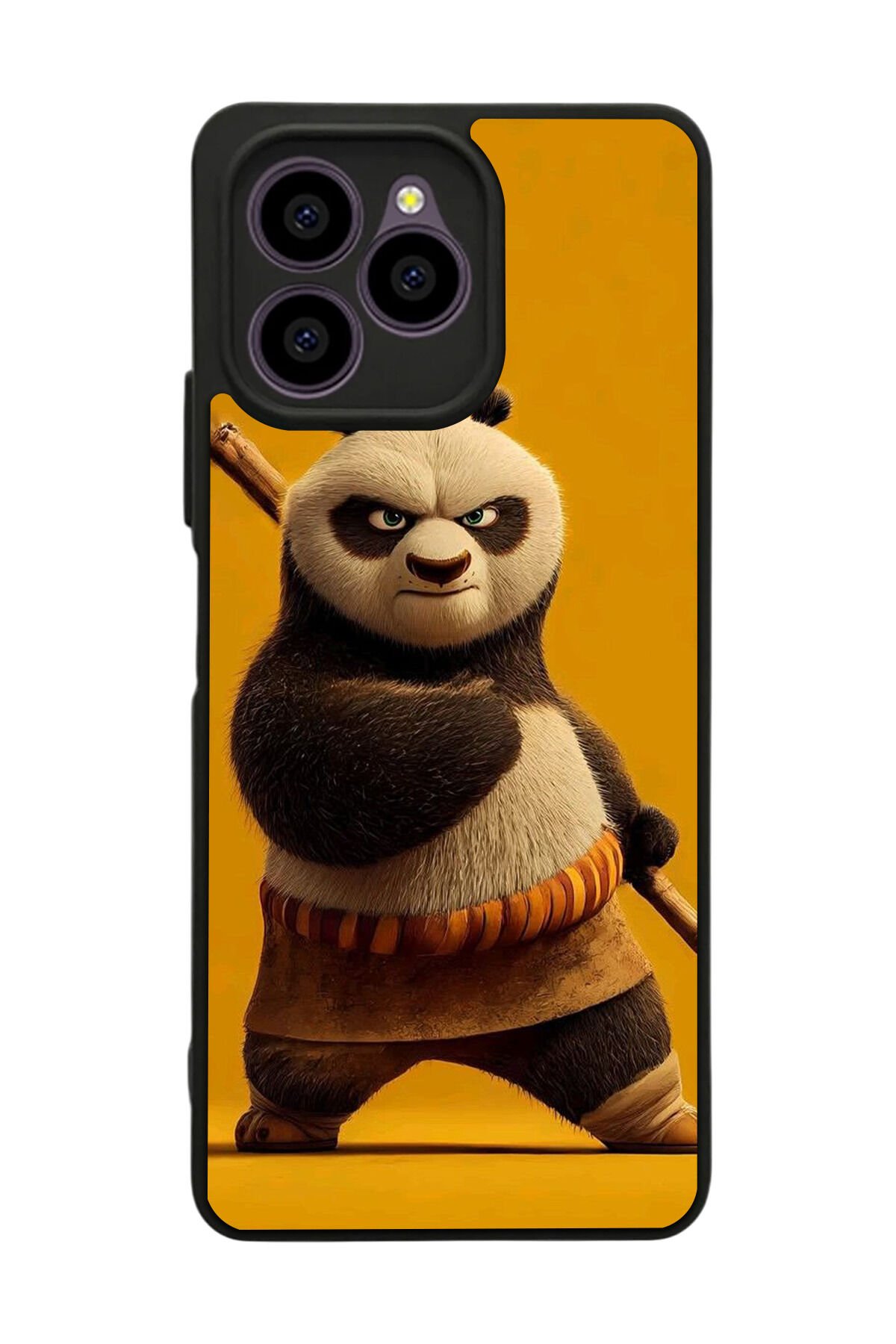 Omix X6 Uyumlu Kung Fu Panda Tasarımlı Glossy Premium Kılıf