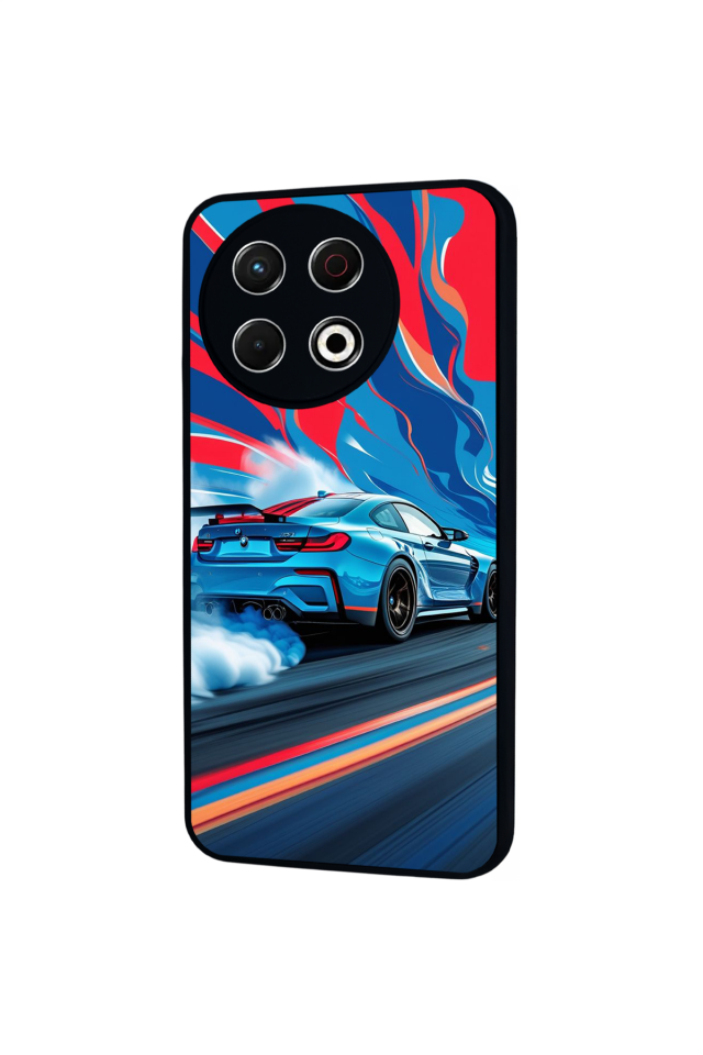 Tecno Spark 30 Pro Uyumlu BMW Tasarımlı Glossy Premium Kılıf