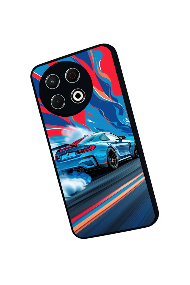 Tecno Spark 30 Pro Uyumlu BMW Tasarımlı Glossy Premium Kılıf