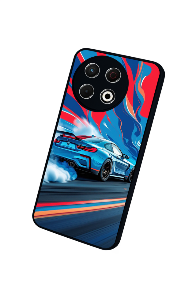 Tecno Spark 30 Pro Uyumlu BMW Tasarımlı Glossy Premium Kılıf