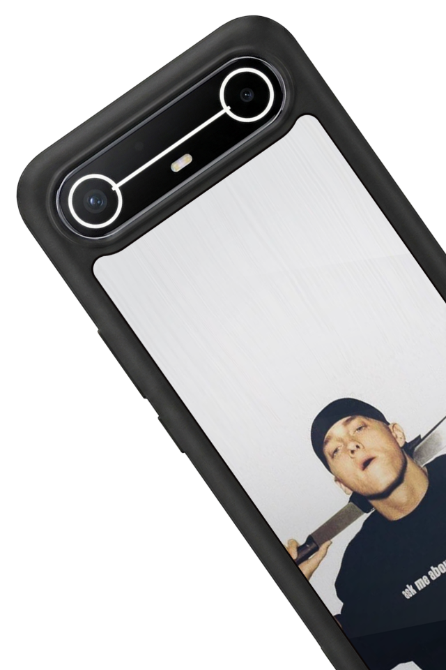 Tecno Spark Slim 5G Uyumlu Eminem Tasarımlı Glossy Premium Kılıf