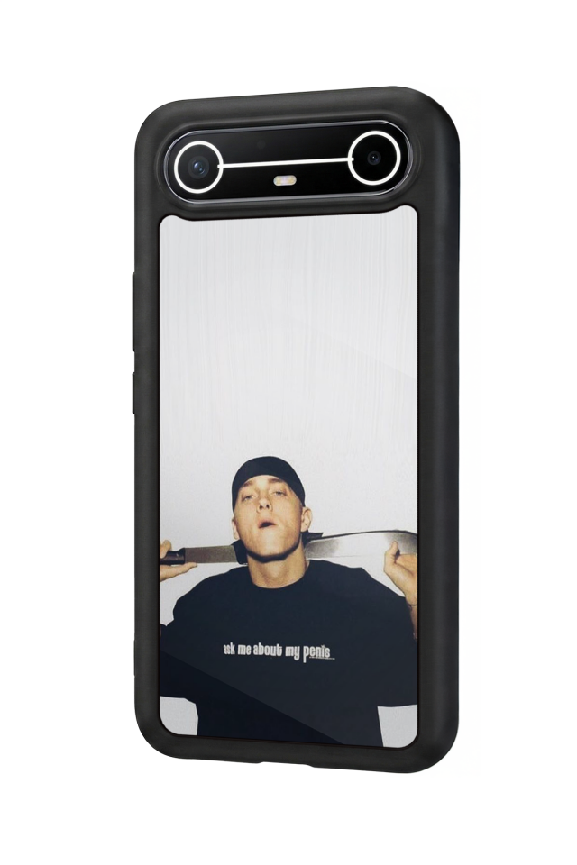 Tecno Spark Slim 5G Uyumlu Eminem Tasarımlı Glossy Premium Kılıf