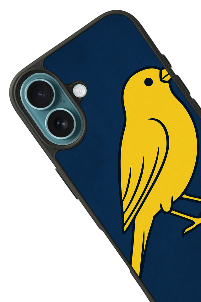 iPhone 16 Uyumlu Fenerbahce Tasarımlı Glossy Premium Kılıf