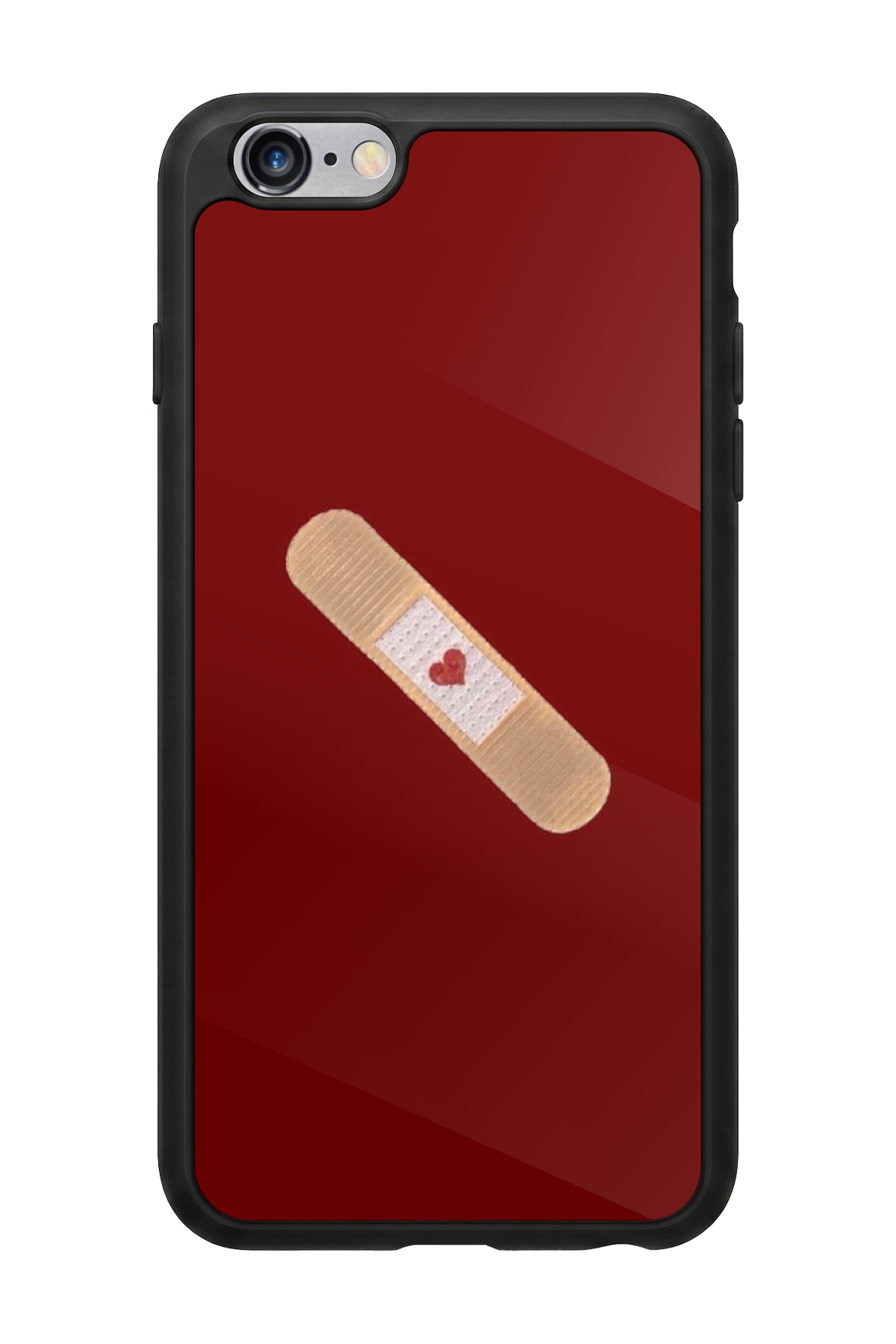 iPhone 6s Plus Uyumlu Kalp Love Tasarımlı Glossy Premium Kılıf