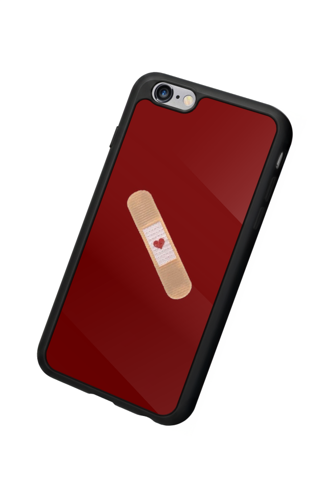 iPhone 6s Plus Uyumlu Kalp Love Tasarımlı Glossy Premium Kılıf