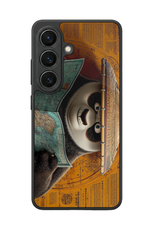 Samsung Galaxy S26 Uyumlu Kung Fu Panda Tasarımlı Glossy Premium Kılıf