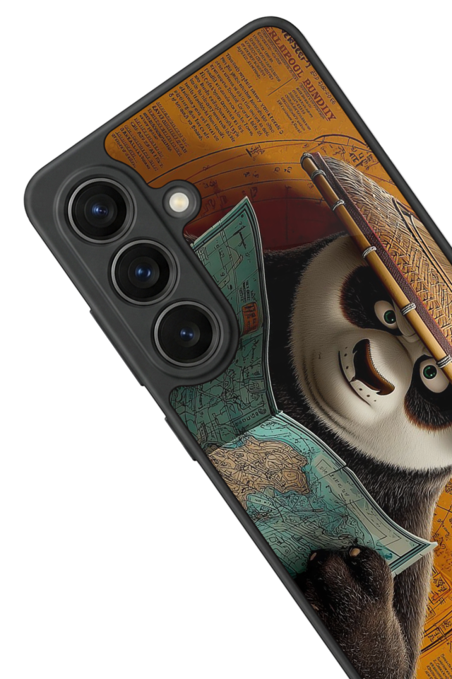 Samsung Galaxy S26 Uyumlu Kung Fu Panda Tasarımlı Glossy Premium Kılıf