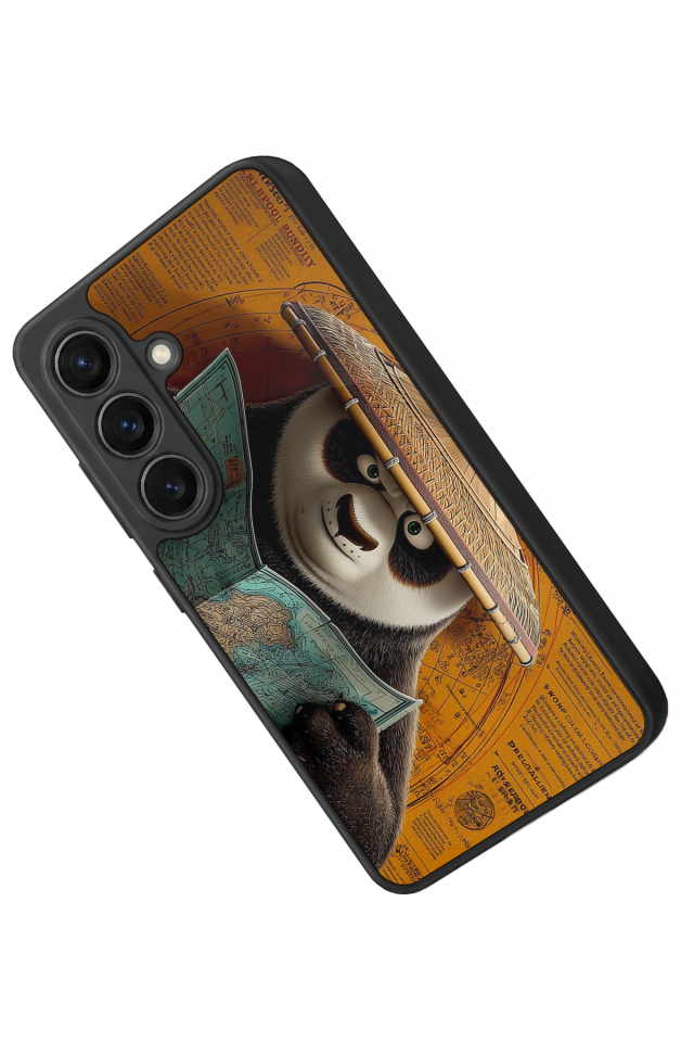 Samsung Galaxy S26 Uyumlu Kung Fu Panda Tasarımlı Glossy Premium Kılıf