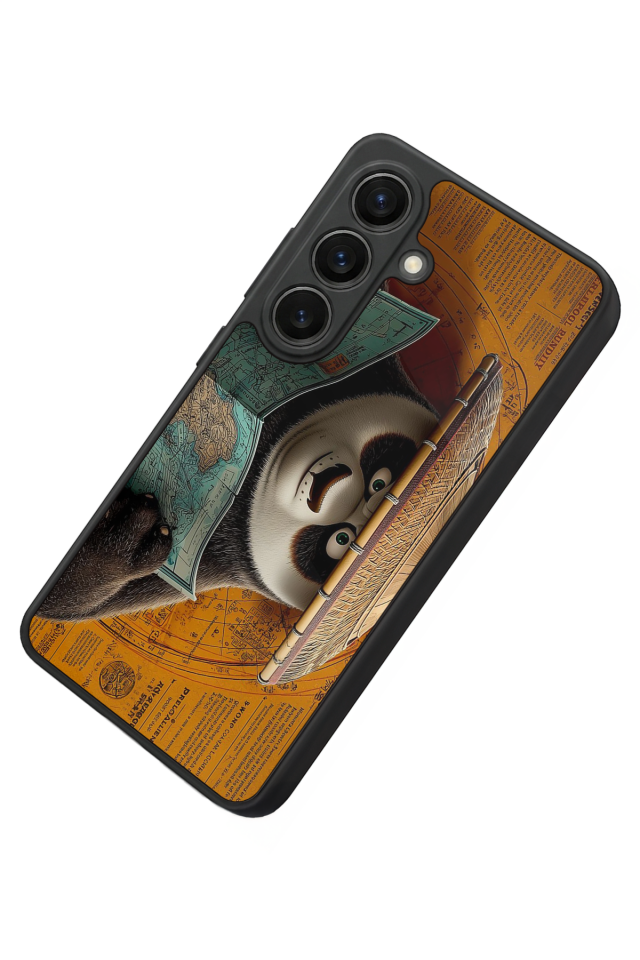 Samsung Galaxy S26 Uyumlu Kung Fu Panda Tasarımlı Glossy Premium Kılıf