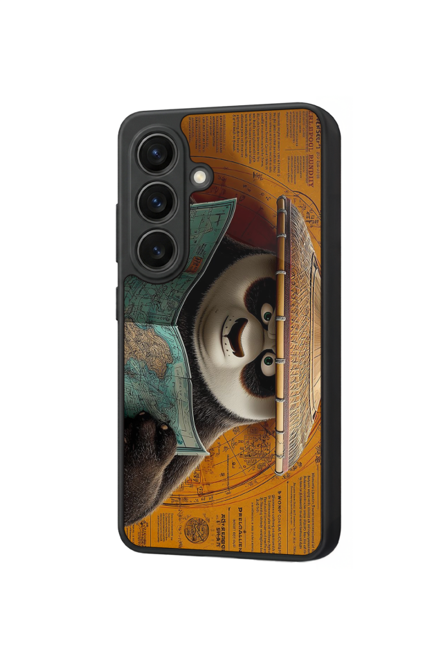 Samsung Galaxy S26 Uyumlu Kung Fu Panda Tasarımlı Glossy Premium Kılıf