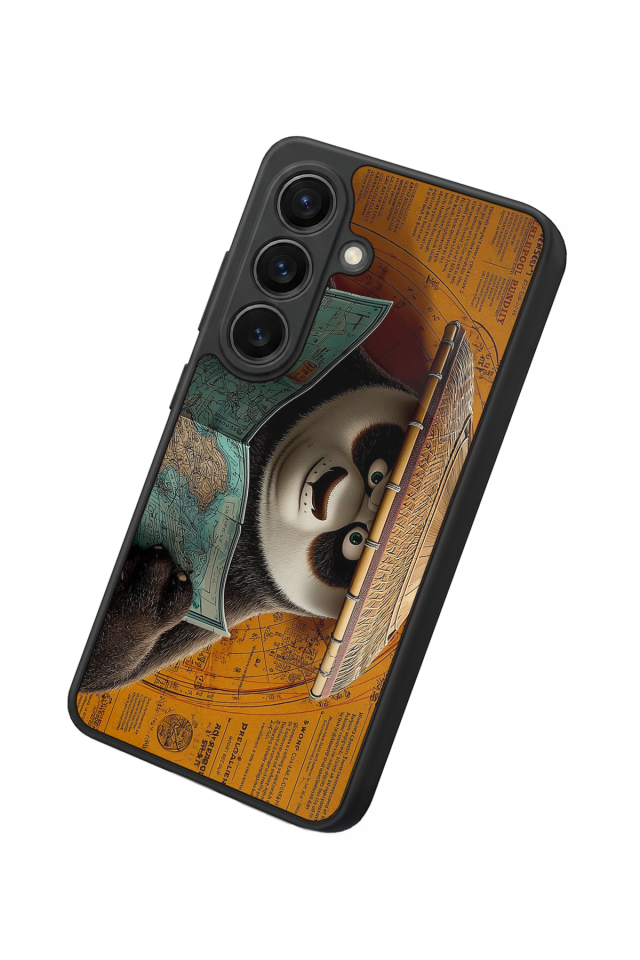 Samsung Galaxy S26 Uyumlu Kung Fu Panda Tasarımlı Glossy Premium Kılıf