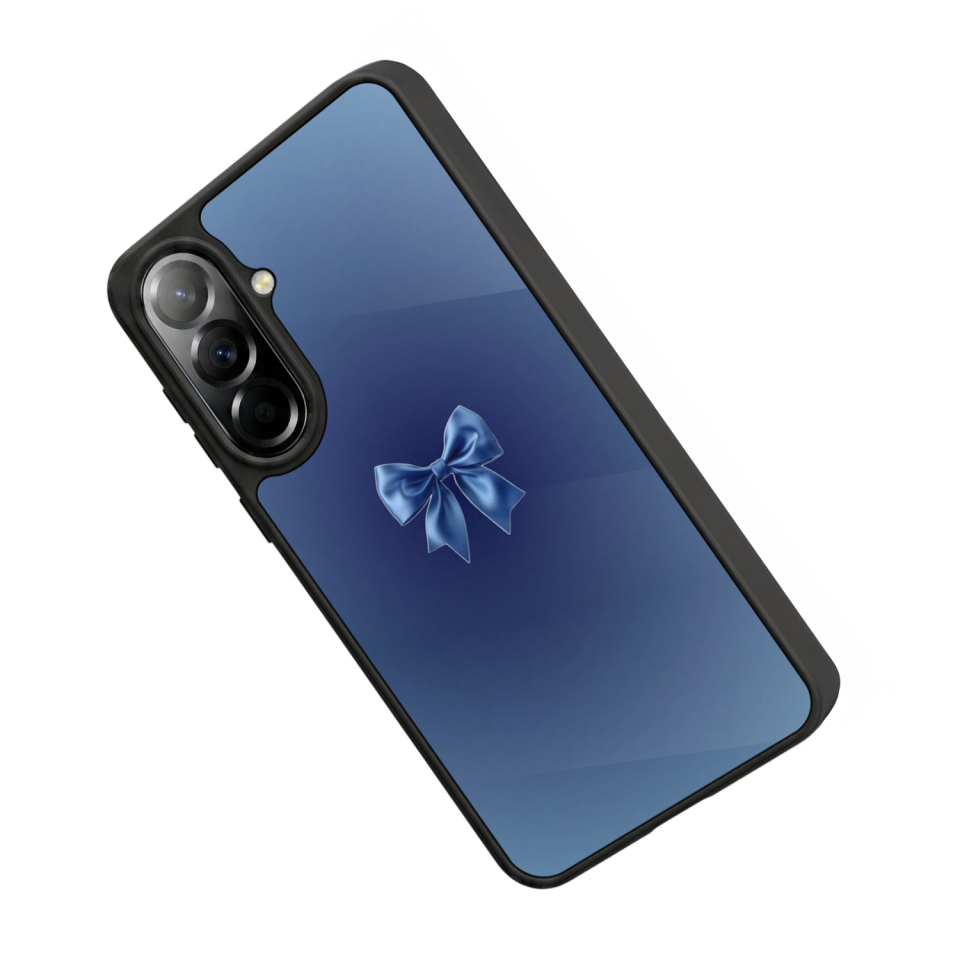 Samsung Galaxy A37 Uyumlu Kurdele Tasarımlı Glossy Premium Kılıf