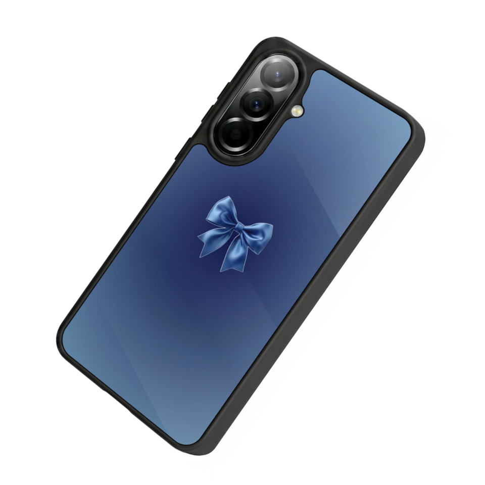 Samsung Galaxy A37 Uyumlu Kurdele Tasarımlı Glossy Premium Kılıf