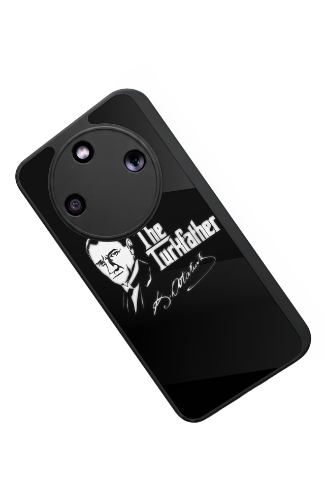 Honor Magic 8 Lite Uyumlu  Mustafa Kemal Ataturk Tasarımlı Glossy Premium Kılıf