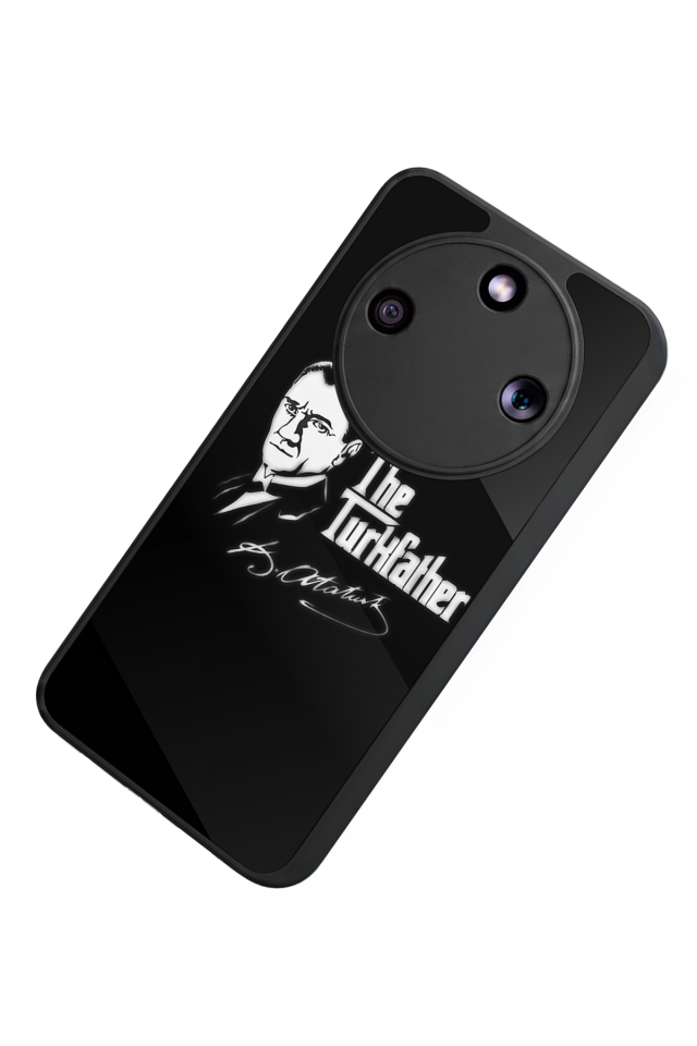 Honor Magic 8 Lite Uyumlu  Mustafa Kemal Ataturk Tasarımlı Glossy Premium Kılıf