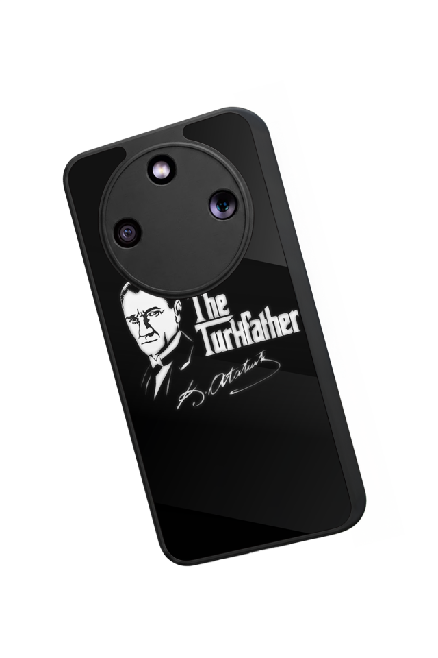 Honor Magic 8 Lite Uyumlu  Mustafa Kemal Ataturk Tasarımlı Glossy Premium Kılıf