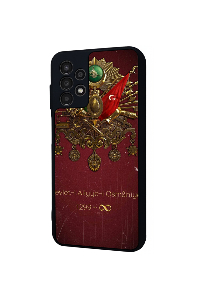 Samsung Galaxy A23 Uyumlu Osmanli Tugrasi Tasarımlı Glossy Premium Kılıf