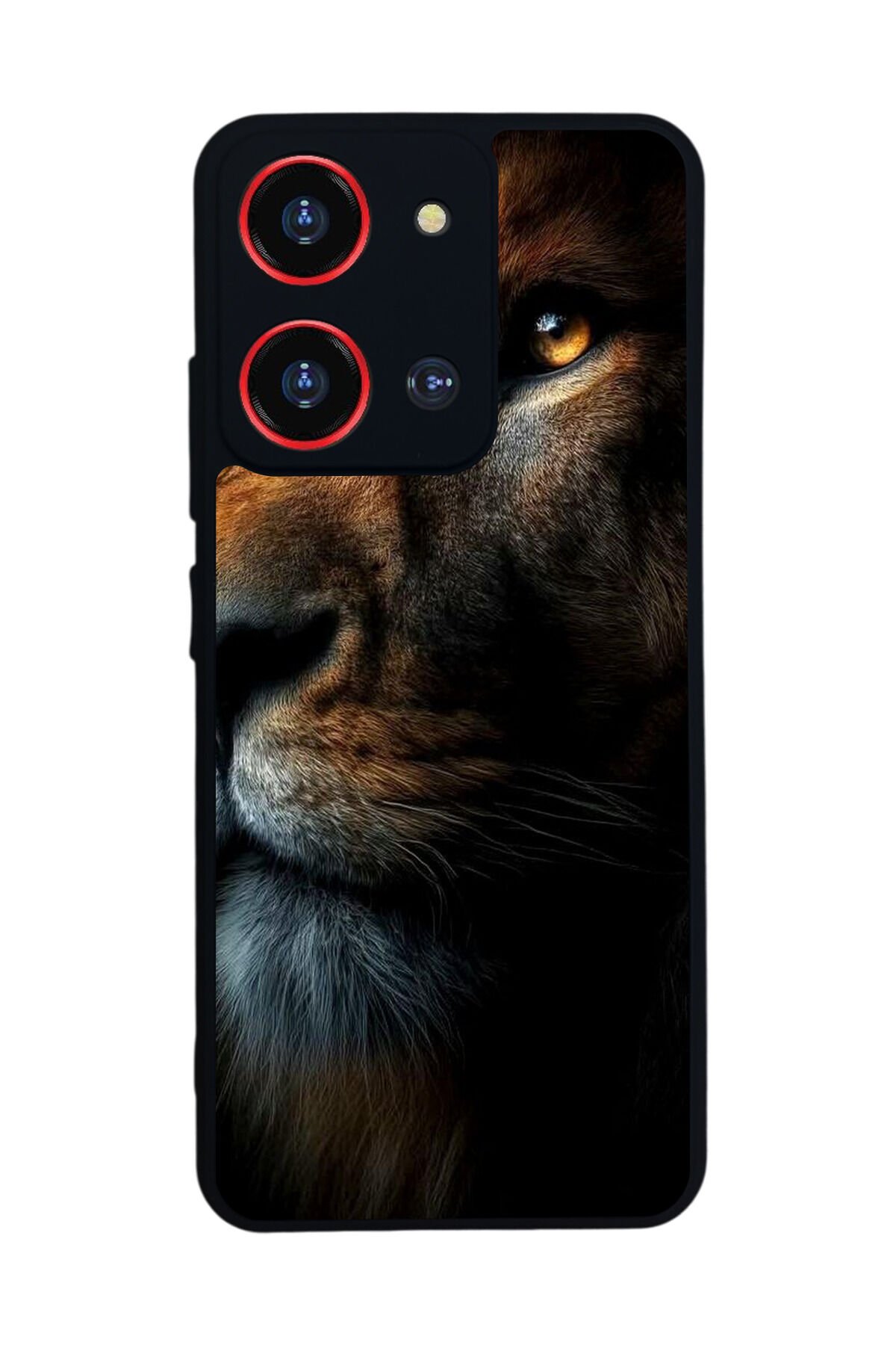 Reeder S19 Max Pro S 108MP Uyumlu Aslan Tasarımlı Glossy Premium Kılıf