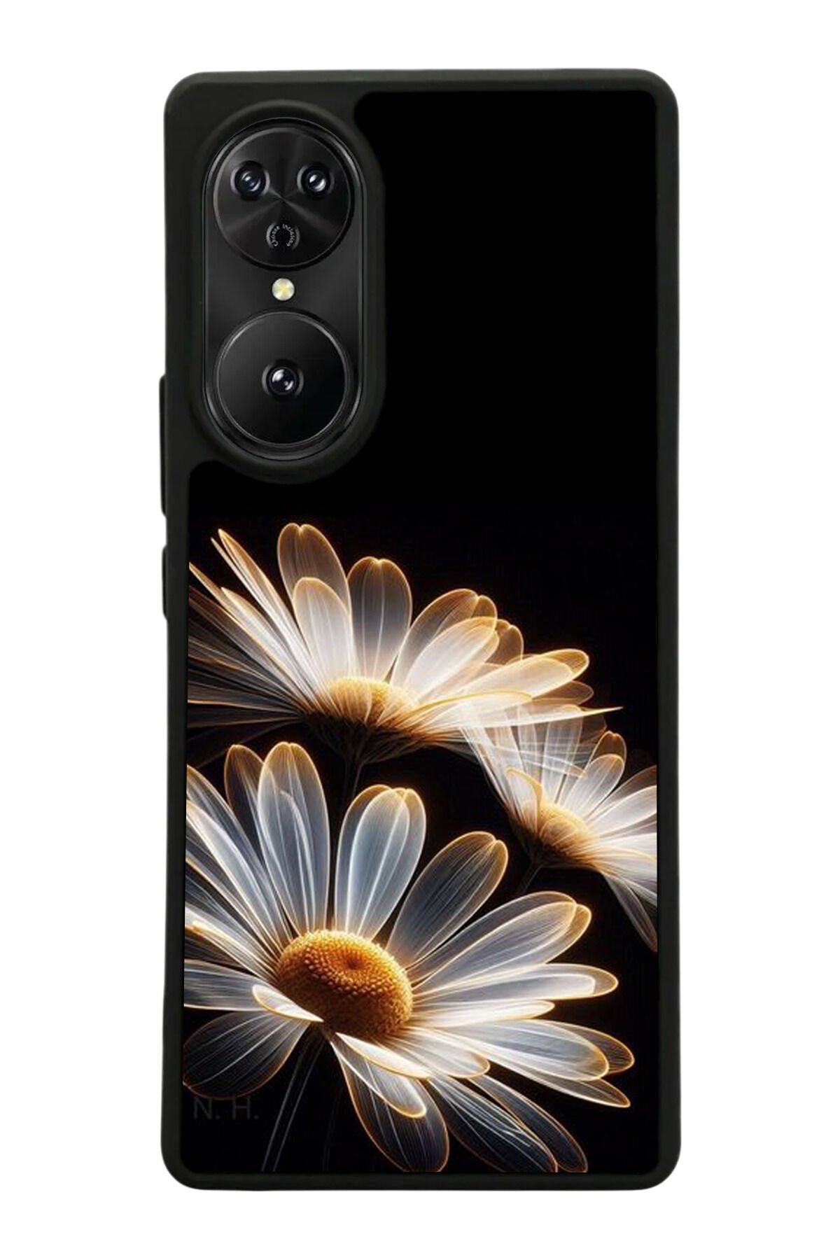 Reeder S19 Max Pro S EDGE Uyumlu Cicek Tasarımlı Glossy Premium Kılıf