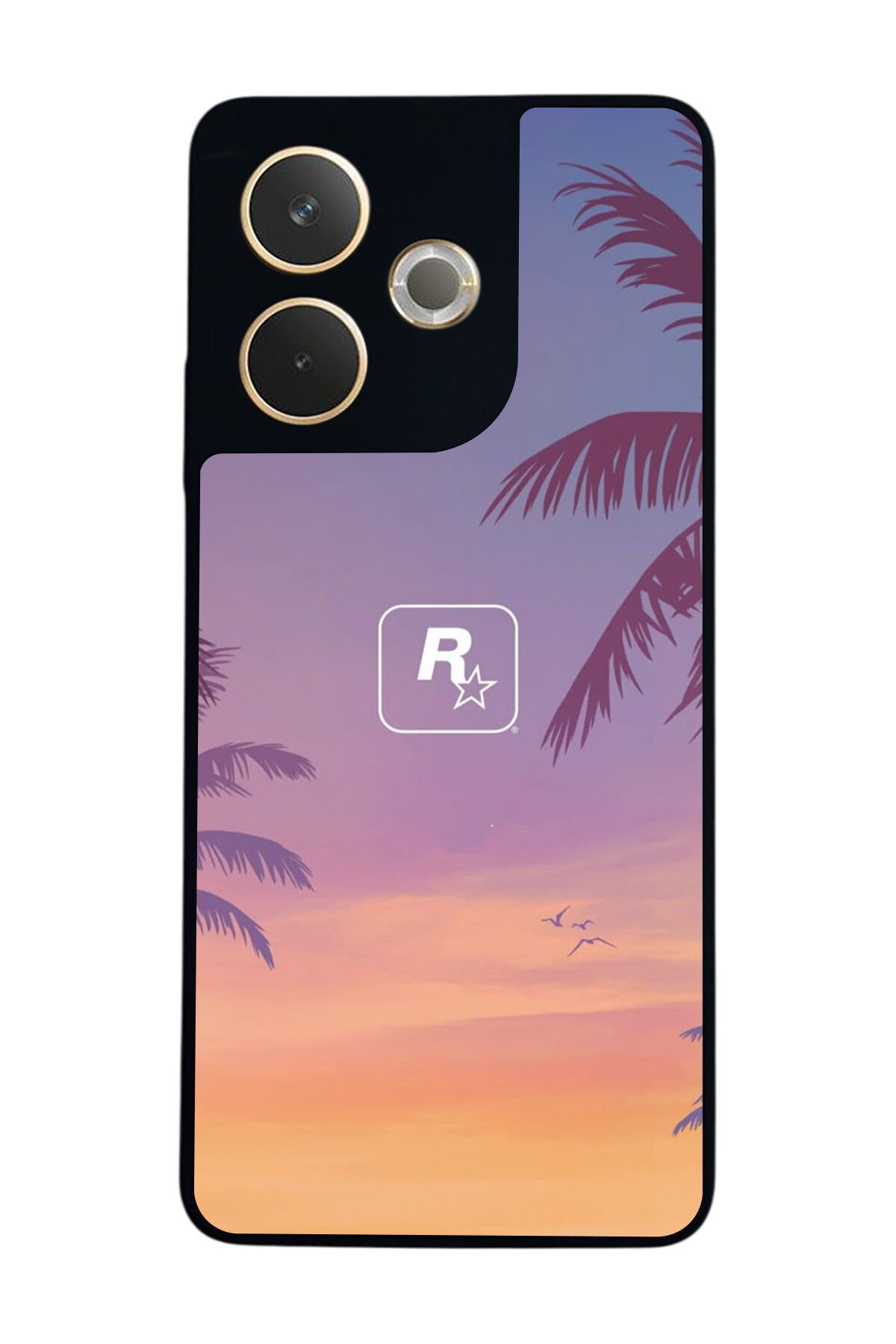 Oppo A5 Pro Uyumlu GTA Tasarımlı Glossy Premium Kılıf