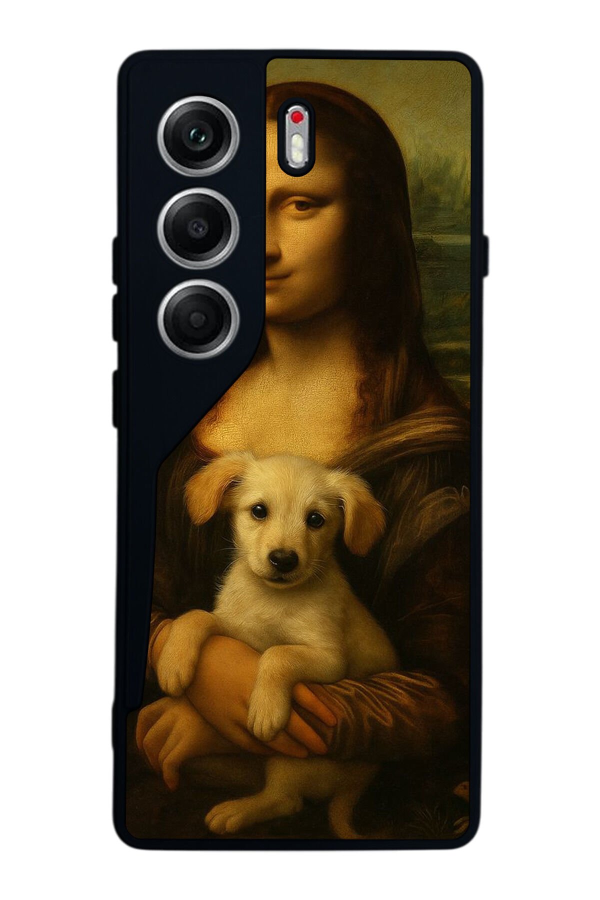 Tecno Camon 40 Uyumlu Monalisa Tasarımlı Glossy Premium Kılıf