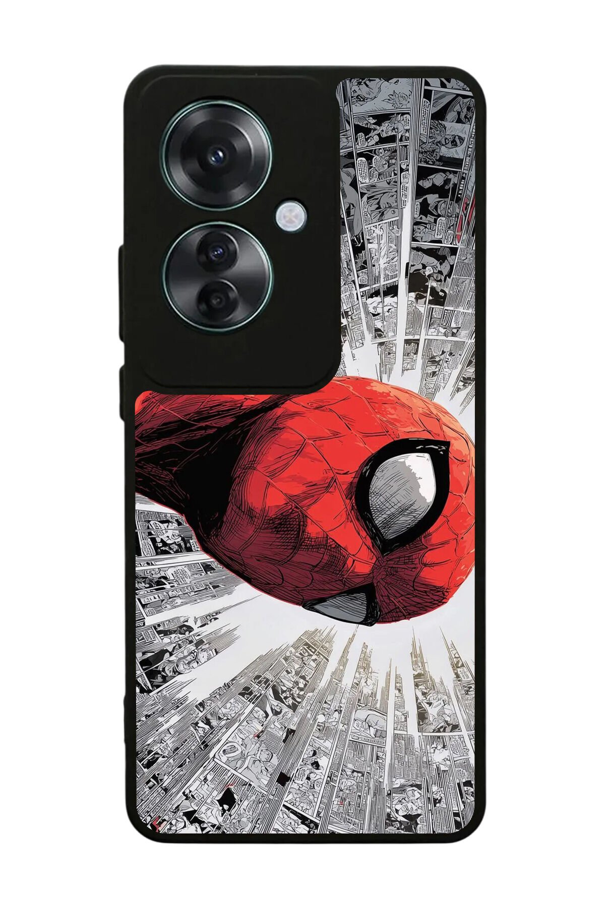 Oppo Reno 11F Uyumlu Spider Man ( Örümcek Adam ) Tasarımlı Glossy Premium Kılıf