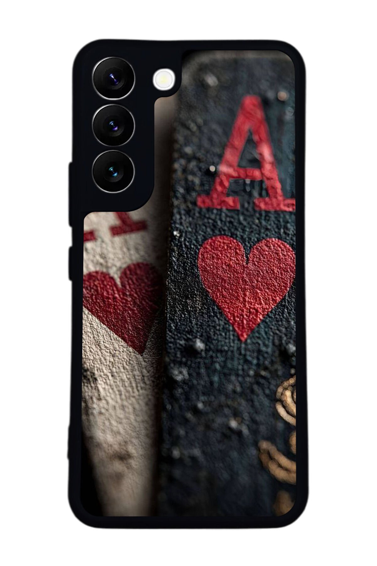 Samsung Galaxy S22 Uyumlu Kart Tasarımlı Glossy Premium Kılıf