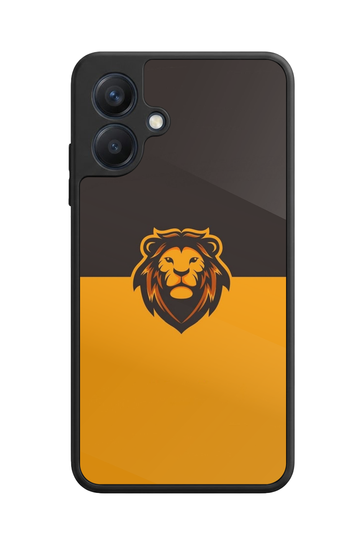 Samsung Galaxy A07 Uyumlu Aslan Tasarımlı Glossy Premium Kılıf