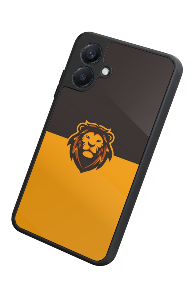 Samsung Galaxy A07 Uyumlu Aslan Tasarımlı Glossy Premium Kılıf