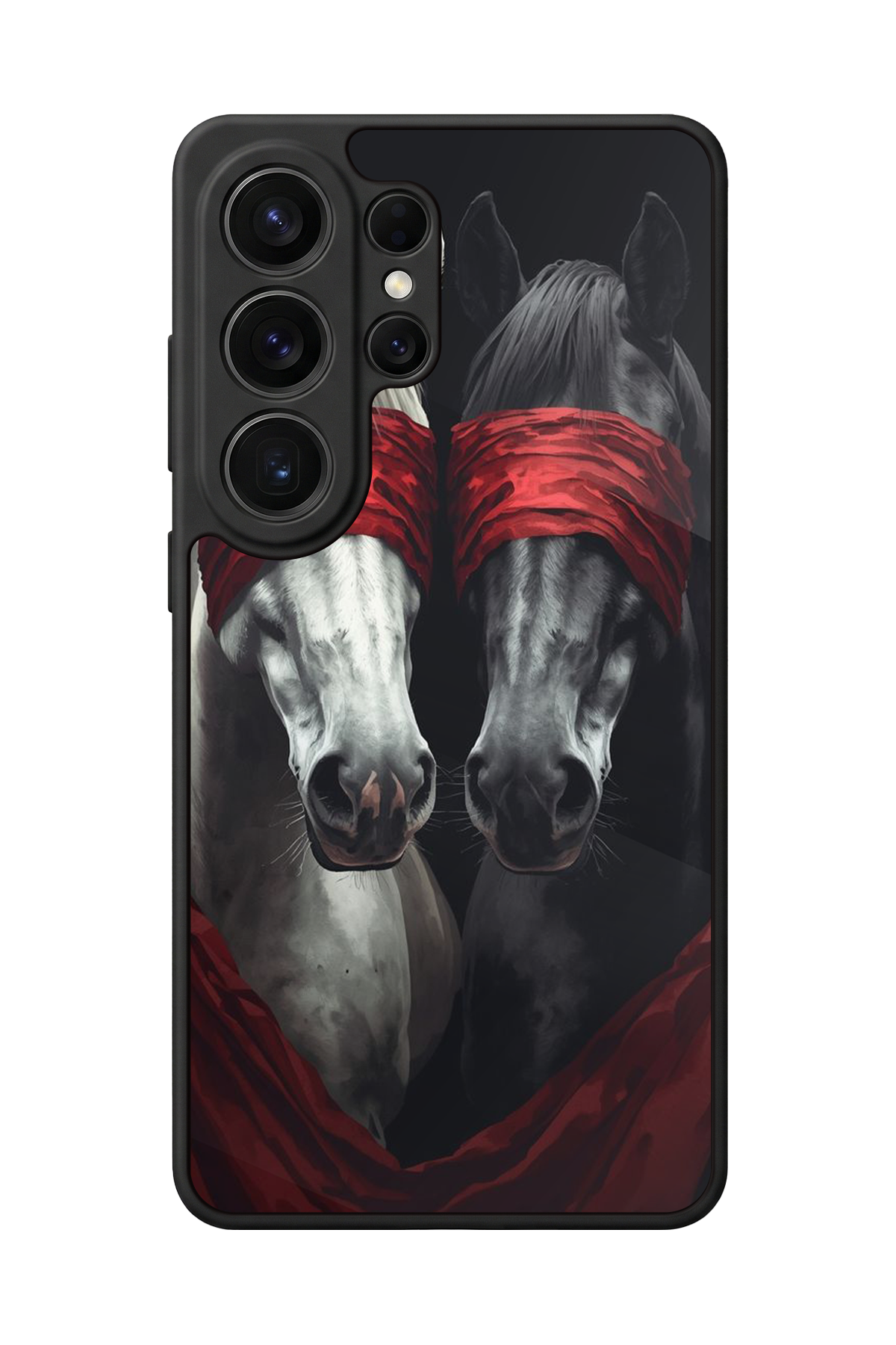 Samsung Galaxy S26 Ultra Uyumlu At Horse Tasarımlı Glossy Premium Kılıf