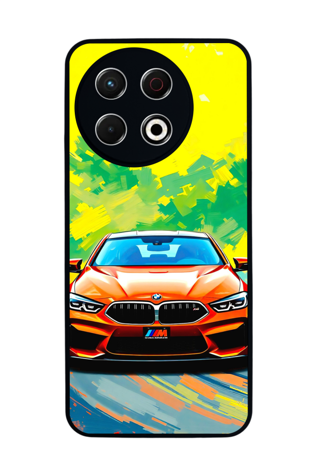 Tecno Spark 30 Pro Uyumlu BMW Tasarımlı Glossy Premium Kılıf