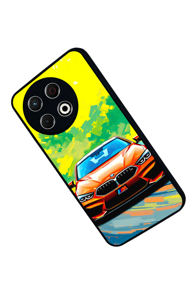 Tecno Spark 30 Pro Uyumlu BMW Tasarımlı Glossy Premium Kılıf