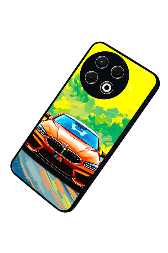 Tecno Spark 30 Pro Uyumlu BMW Tasarımlı Glossy Premium Kılıf