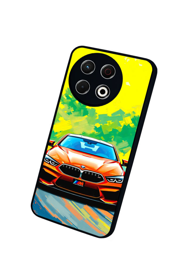 Tecno Spark 30 Pro Uyumlu BMW Tasarımlı Glossy Premium Kılıf