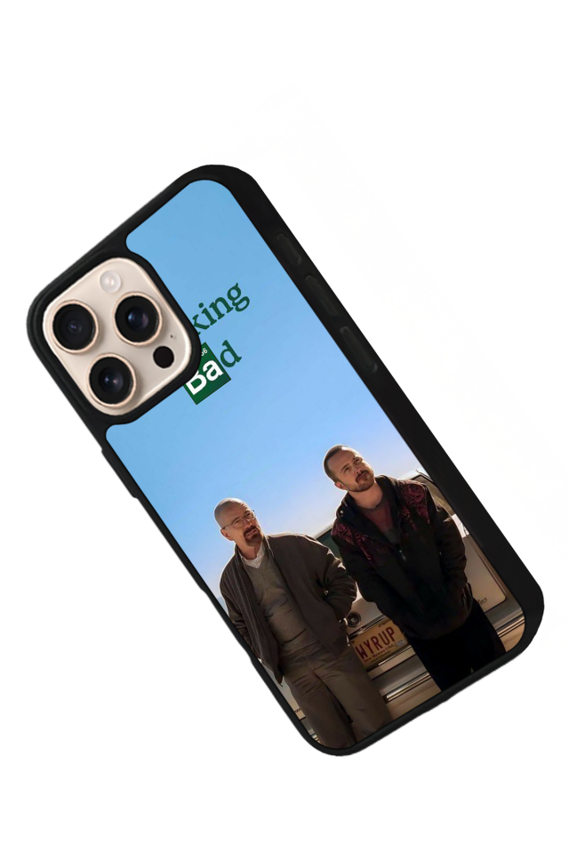 iPhone 16 Pro Max Uyumlu BreakingBad Tasarımlı Glossy Premium Kılıf