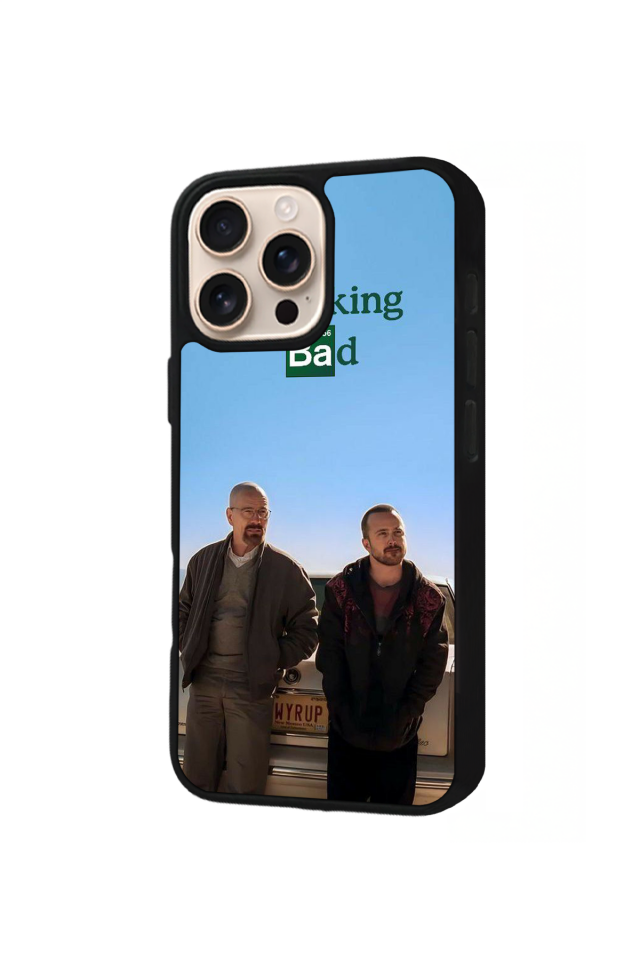 iPhone 16 Pro Max Uyumlu BreakingBad Tasarımlı Glossy Premium Kılıf