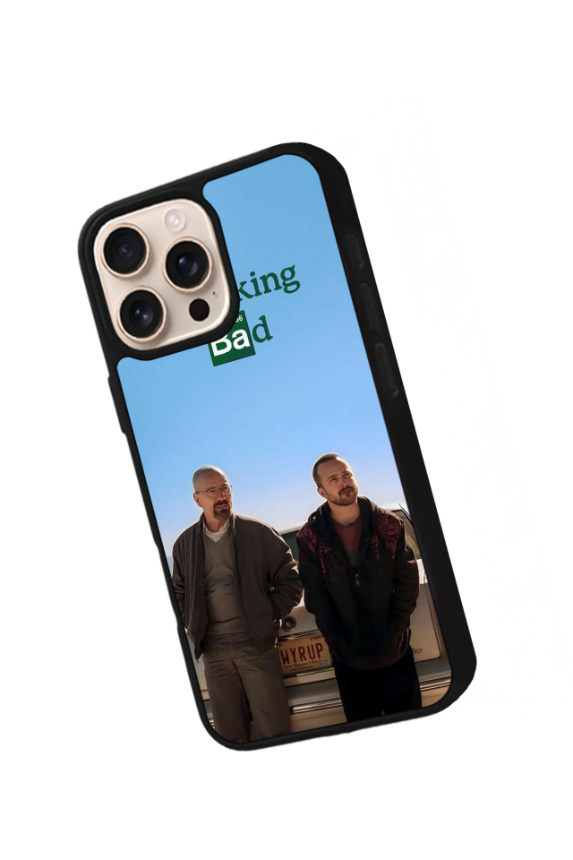iPhone 16 Pro Max Uyumlu BreakingBad Tasarımlı Glossy Premium Kılıf