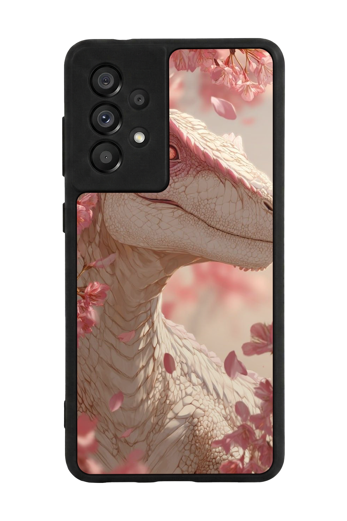 Samsung Galaxy A73 Uyumlu Dinazor Tasarımlı Glossy Premium Kılıf