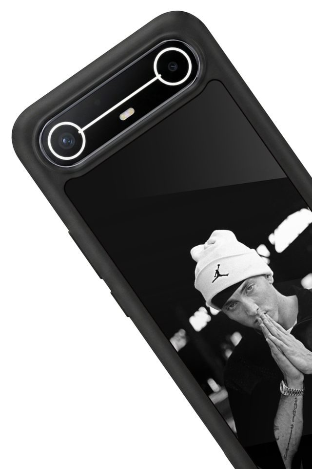 Tecno Spark Slim 5G Uyumlu Eminem Tasarımlı Glossy Premium Kılıf