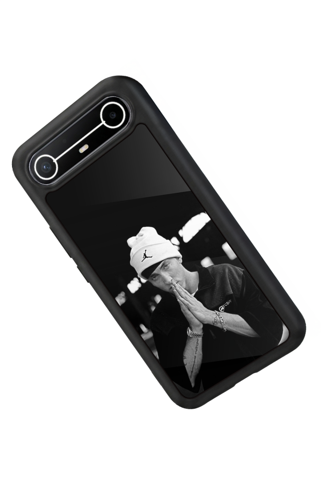 Tecno Spark Slim 5G Uyumlu Eminem Tasarımlı Glossy Premium Kılıf