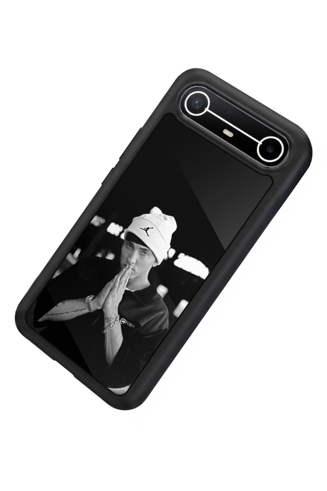 Tecno Spark Slim 5G Uyumlu Eminem Tasarımlı Glossy Premium Kılıf