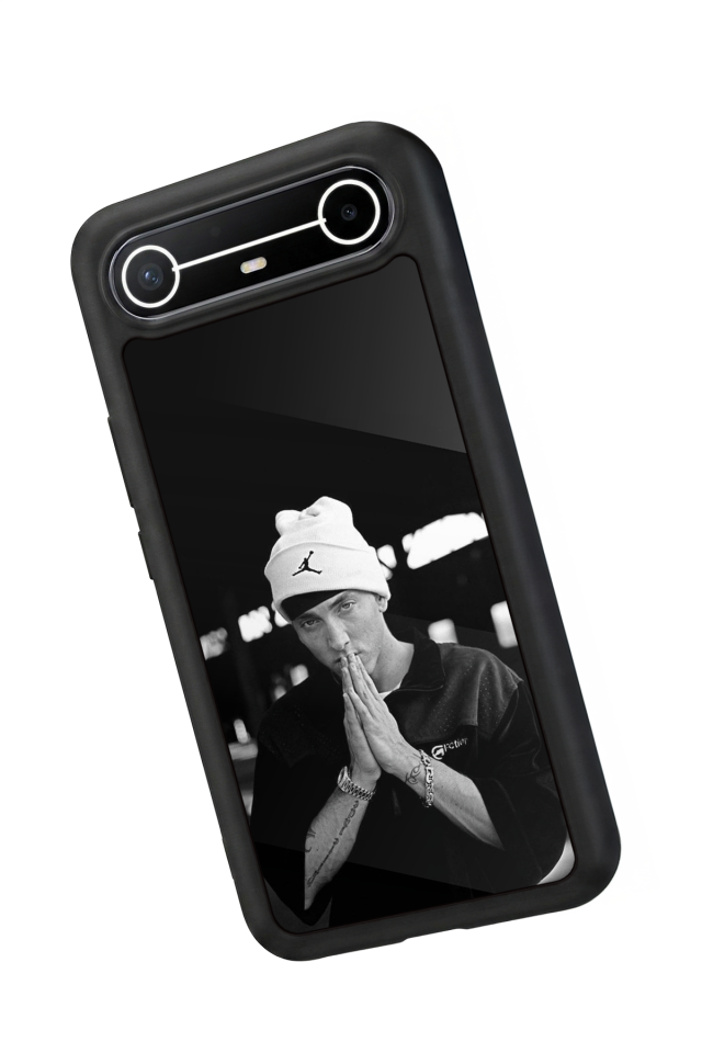 Tecno Spark Slim 5G Uyumlu Eminem Tasarımlı Glossy Premium Kılıf