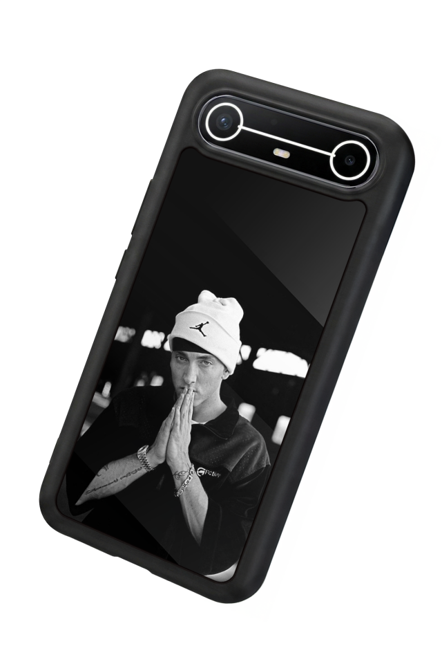 Tecno Spark Slim 5G Uyumlu Eminem Tasarımlı Glossy Premium Kılıf
