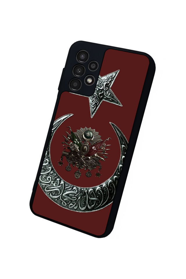 Samsung Galaxy A23 Uyumlu Osmanli Tugrasi Tasarımlı Glossy Premium Kılıf