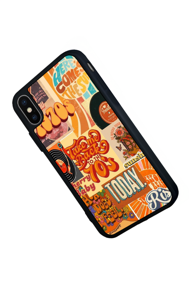 iPhone X/ XS Uyumlu Poster Tasarımlı Glossy Premium Kılıf