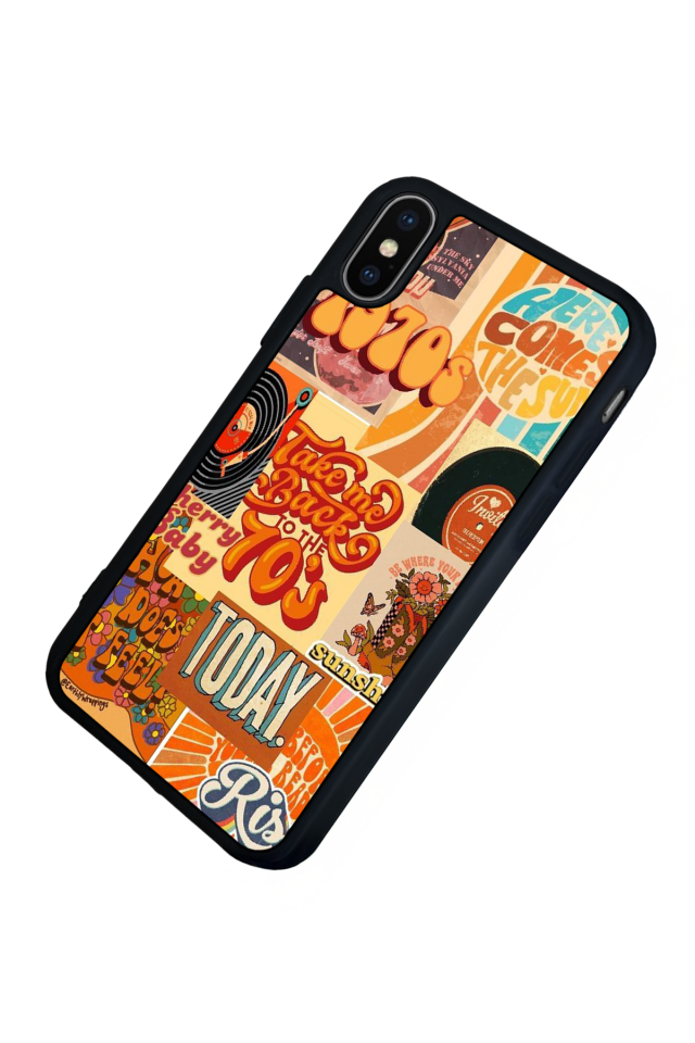iPhone X/ XS Uyumlu Poster Tasarımlı Glossy Premium Kılıf
