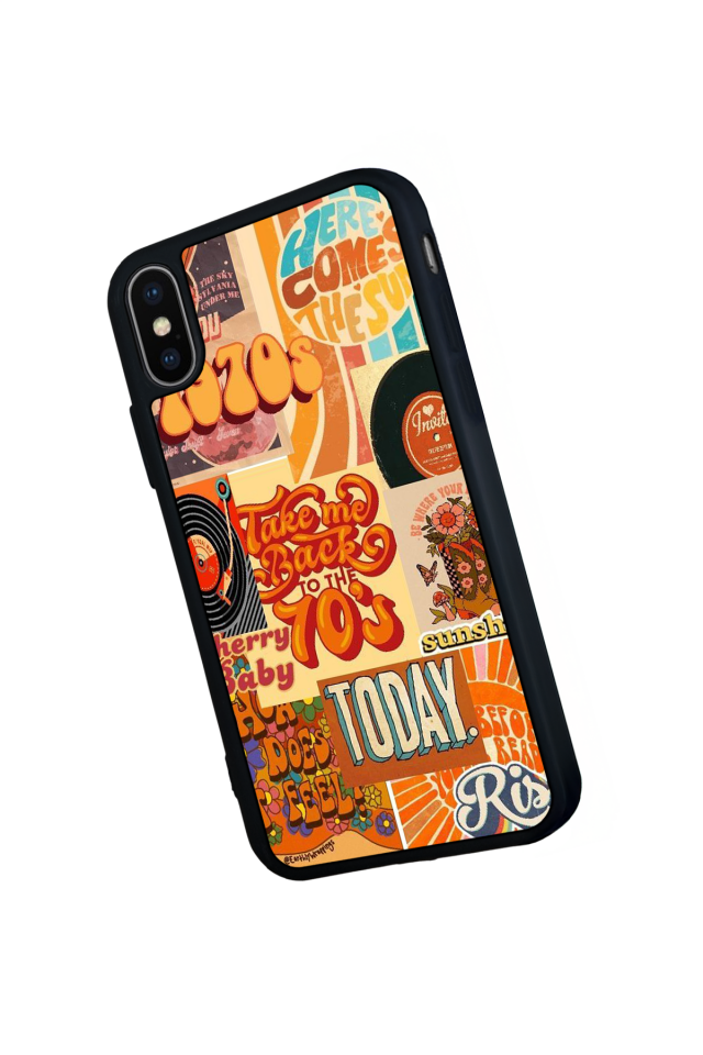 iPhone X/ XS Uyumlu Poster Tasarımlı Glossy Premium Kılıf