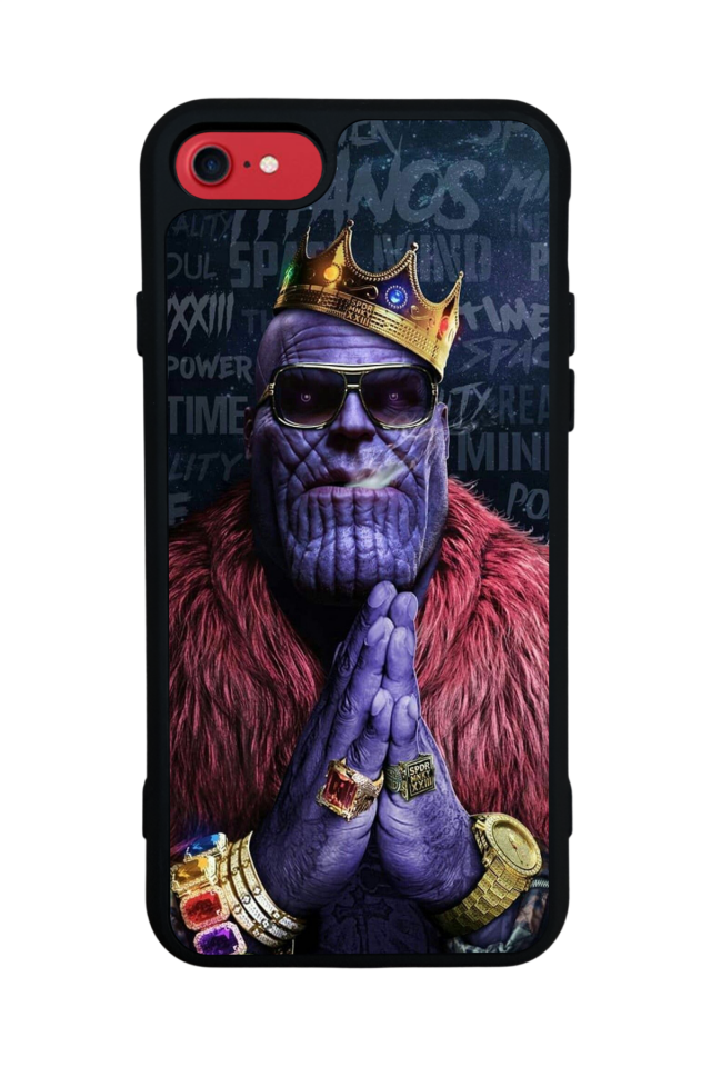 iPhone 8 Uyumlu Thanos Tasarımlı Glossy Premium Kılıf
