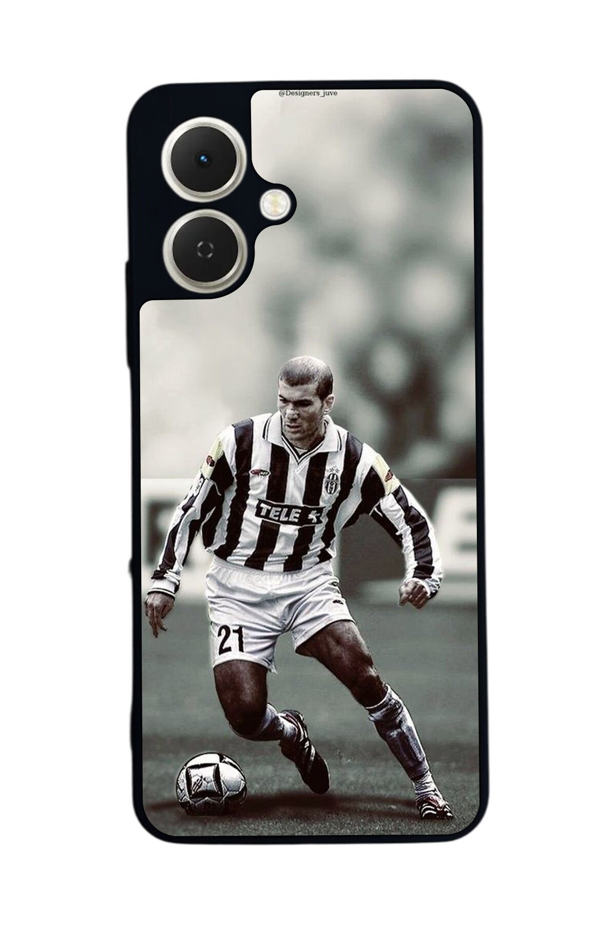 Tecno Spark GO 2 Uyumlu Zidane Tasarımlı Glossy Premium Kılıf