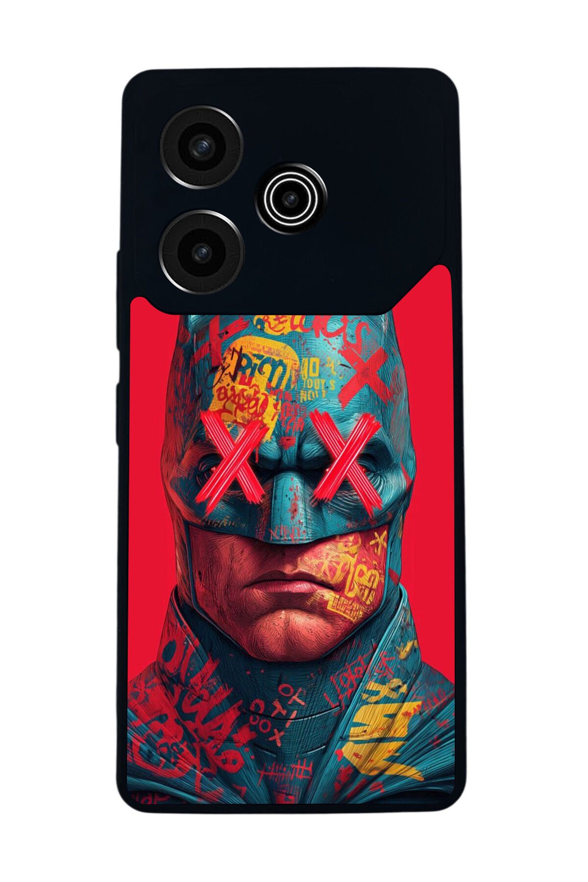 Tecno Pova 6 Uyumlu Batman Tasarımlı Glossy Premium Kılıf